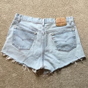 Vintage Levi’s 501 Cut Off Jean Shorts